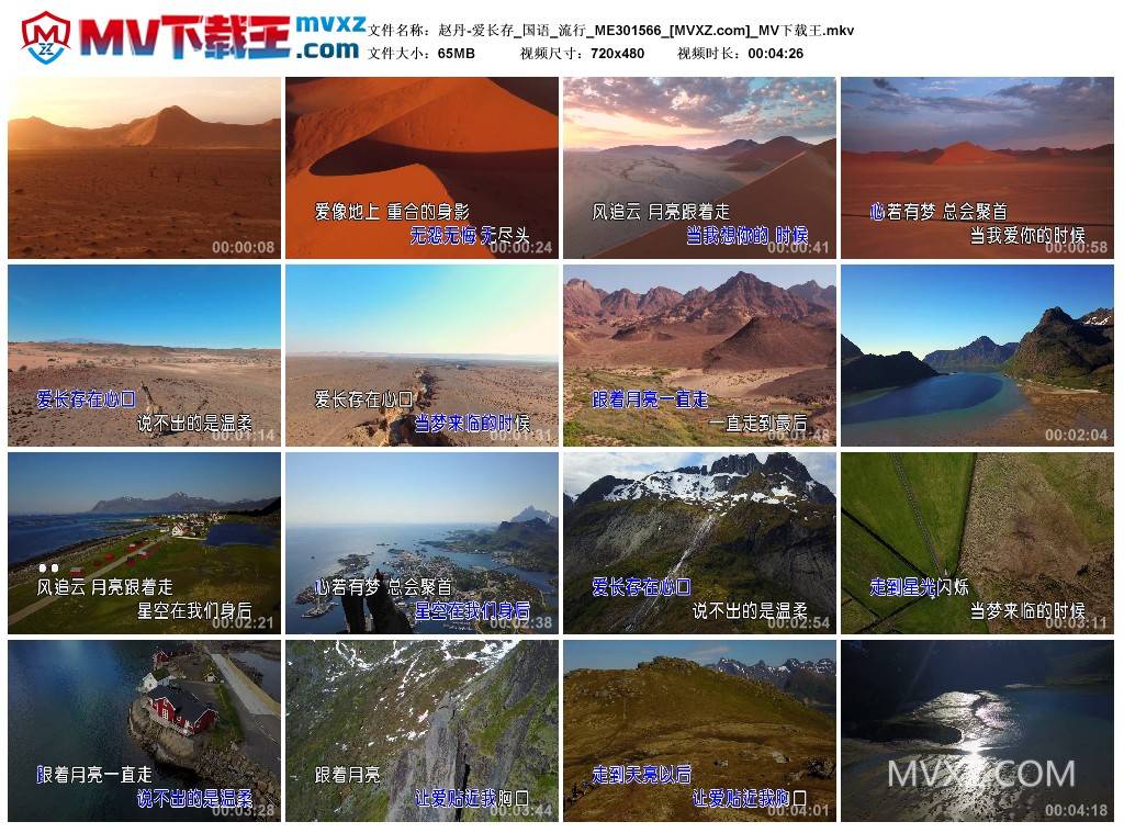 赵丹-爱长存_国语_流行_ME301566